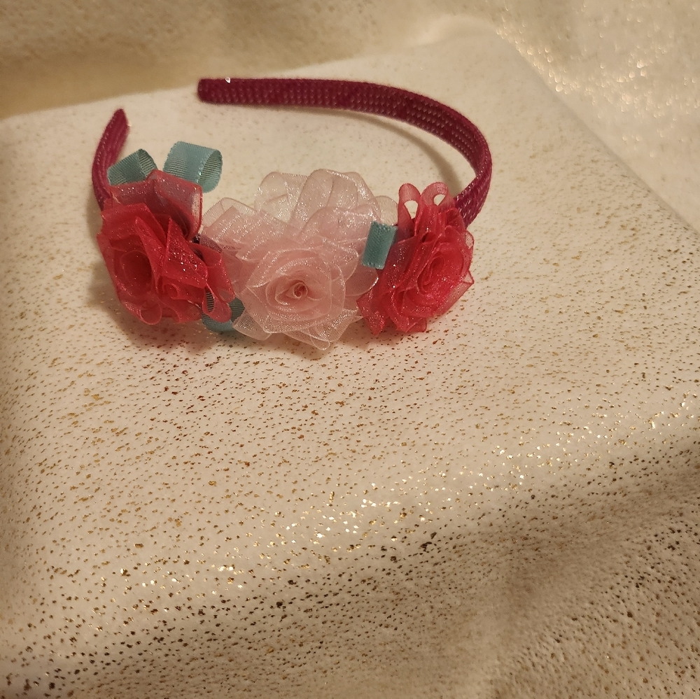 Floral headband